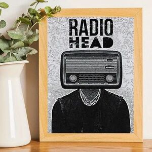 Radiohead "OK Computer" Canvas Print Music Wall Art